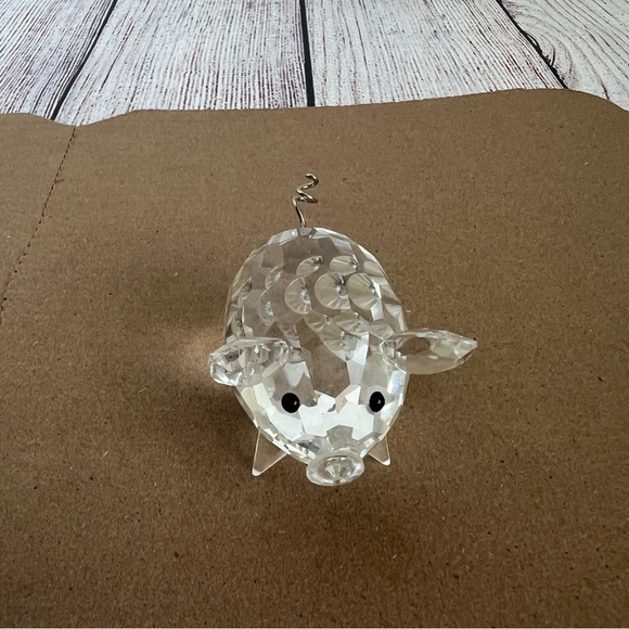 SWAROVSKI Mini Crystal Pig Figurine - Picture 2 of 7
